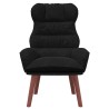 fauteuil Noir 69 x 74 x 93 cm Velours 627953627953