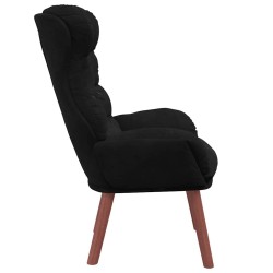 fauteuil Noir 69 x 74 x 93 cm Velours 627953627953