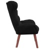 fauteuil Noir 69 x 74 x 93 cm Velours 627953627953