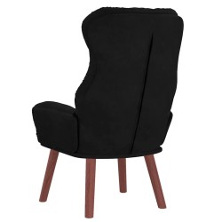 fauteuil Noir 69 x 74 x 93 cm Velours 627953627953