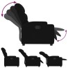 Fauteuil inclinable en tissu noir 627958627958