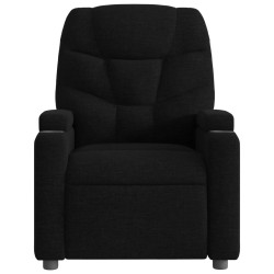 Fauteuil inclinable en tissu noir 627958627958