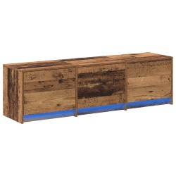 Meuble TV 140 x 34 x 40 cm Bois ancien Bois d'ingénierie 627959627959