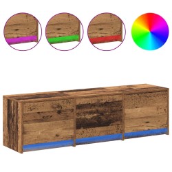 Meuble TV 140 x 34 x 40 cm Bois ancien Bois d'ingénierie 627959627959