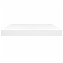 Matelas de lit à ressorts ensachés fermeté moyenne Blanc 160x200x20 cm 627964627964