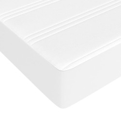 Matelas de lit à ressorts ensachés fermeté moyenne Blanc 160x200x20 cm 627964627964