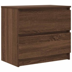 Meuble TV chêne marron 60x35x54 cm bois d'ingénierie 627967627967