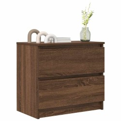 Meuble TV chêne marron 60x35x54 cm bois d'ingénierie 627967627967