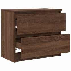 Meuble TV chêne marron 60x35x54 cm bois d'ingénierie 627967627967