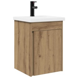 Meuble de salle de bain avec robinet Chêne artisanal 627968627968