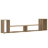 Meuble TV 100 x 30 x 50 cm Chêne artisanal Bois d'ingénierie 627970627970