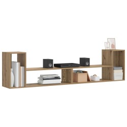 Meuble TV 100 x 30 x 50 cm Chêne artisanal Bois d'ingénierie 627970627970