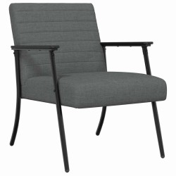fauteuil Gris foncé 59 x 75 x 78 cm tissu 627971627971