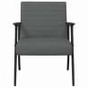 fauteuil Gris foncé 59 x 75 x 78 cm tissu 627971627971