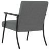 fauteuil Gris foncé 59 x 75 x 78 cm tissu 627971627971