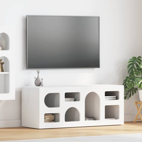 Meuble TV ELST 100 x 35 x 40 cm Blanc Bois d'ingénierie 627975627975