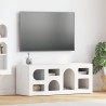 Meuble TV ELST 100 x 35 x 40 cm Blanc Bois d'ingénierie 627975627975