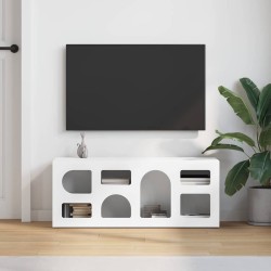 Meuble TV ELST 100 x 35 x 40 cm Blanc Bois d'ingénierie 627975627975