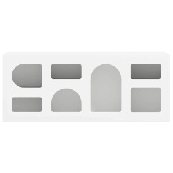 Meuble TV ELST 100 x 35 x 40 cm Blanc Bois d'ingénierie 627975627975