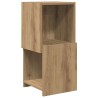 Meuble d'angle 30,5x30x65cm Bois d'ingénierie Chêne artisanal 627976627976