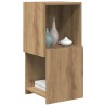 Meuble d'angle 30,5x30x65cm Bois d'ingénierie Chêne artisanal 627976627976