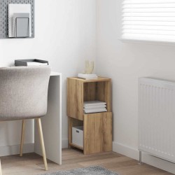 Meuble d'angle 30,5x30x65cm Bois d'ingénierie Chêne artisanal 627976627976