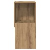 Meuble d'angle 30,5x30x65cm Bois d'ingénierie Chêne artisanal 627976627976