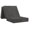 Canapé-lit pliable 75 x 63 x 45 cm Gris foncé 627977627977
