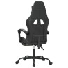 Chaise de jeu avec repose-pied Noir et camouflage Similicuir 627980627980