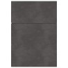 Canapé-lit pliable 120 x 67 x 45 cm Gris foncé 628000628000