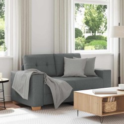 Canapé deux places gris foncé 160 x 77 x 82 cm en tissu 628003628003
