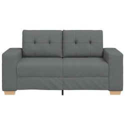 Canapé deux places gris foncé 160 x 77 x 82 cm en tissu 628003628003