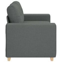 Canapé deux places gris foncé 160 x 77 x 82 cm en tissu 628003628003