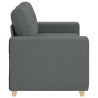 Canapé deux places gris foncé 160 x 77 x 82 cm en tissu 628003628003
