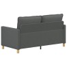 Canapé Gris foncé 156 x 81 x 87,5 cm Tissu 628005628005