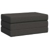 Canapé-lit pliable 100 x 67 x 45 cm Gris foncé 628007628007
