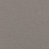 Canapé à 3 places avec repose-pieds Taupe 180 cm Tissu 628012628012