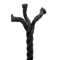 Corde Noir 1 x 1 x 5000 cm Coton 628014628014