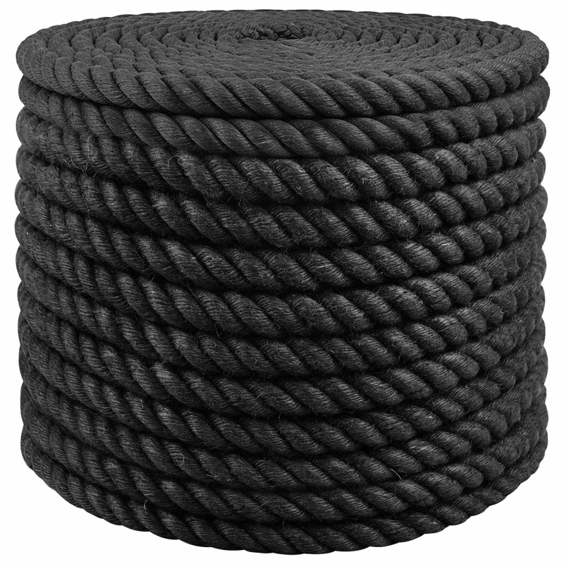 Corde en Jute 24 Noir Jute 100% Tossa 628015628015