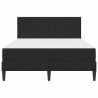 Cadre de lit avec matelas Noir 160 x 200 cm Velours 628018628018
