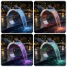 Fontaine de piscine Argenté 61 x 30 x 71 cm Acier inoxydable 628024628024