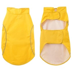 Imperméable pour chien avec bandes réfléchissantes en polyester jaune taille XL 628026628026