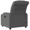 Fauteuil de massage inclinable gris foncé tissu 628031628031