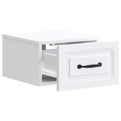 Cabinet de chevet mural 2 pcs Blanc 34,5 x 33 x 20 cm 628032628032