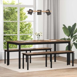 Table de salle à manger / Table de repas 2 pcs 180 x 90 x 75 cm 628053628053