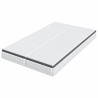 Matelas 2 pcs Blanc et Gris 60 x 200 cm Printemps Bonell 628060628060