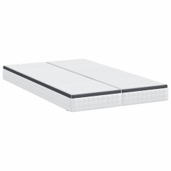 Matelas 2 pcs Blanc et Gris 60 x 200 cm Printemps Bonell 628060628060
