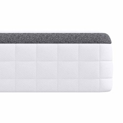 Matelas 2 pcs Blanc et Gris 60 x 200 cm Printemps Bonell 628060628060