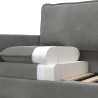 Ensemble de Canapés 2 pcs Gris foncé Velours 628067628067