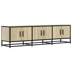 Meuble TV chêne sonoma 150x35x41 cm bois d'ingénierie et métal 628071628071